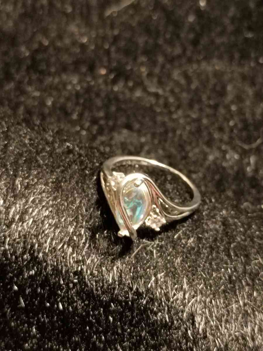 925 sterling opal ring