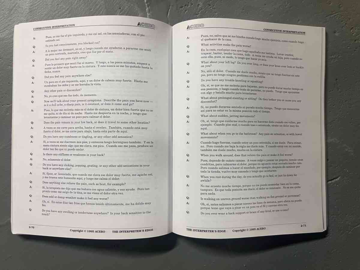 The Interpreters Edge  Practical Exercises in Court Interpre