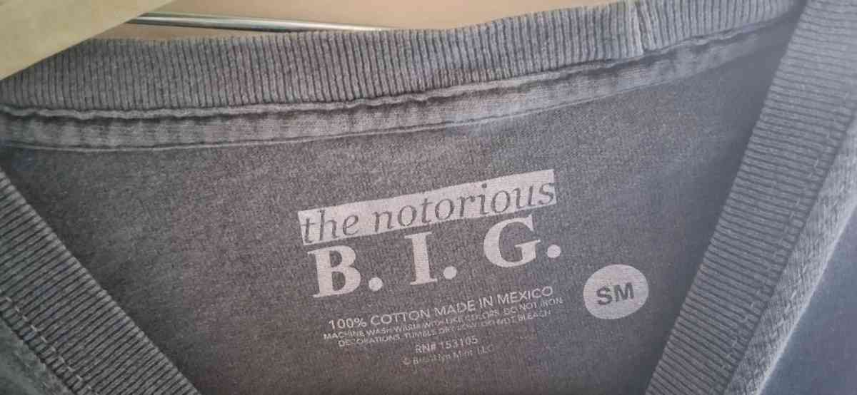 vintage biggie shirt