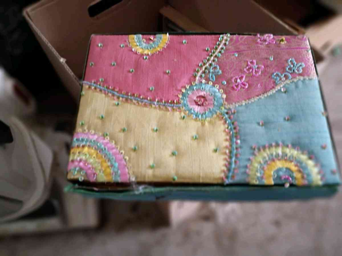 3 Old Antique Jewelry Boxes