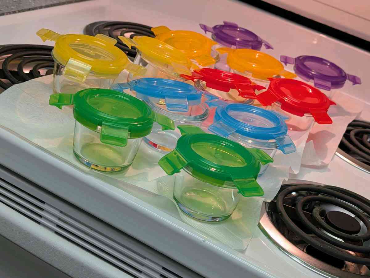 Nutrichef Glass Food Storage Containers