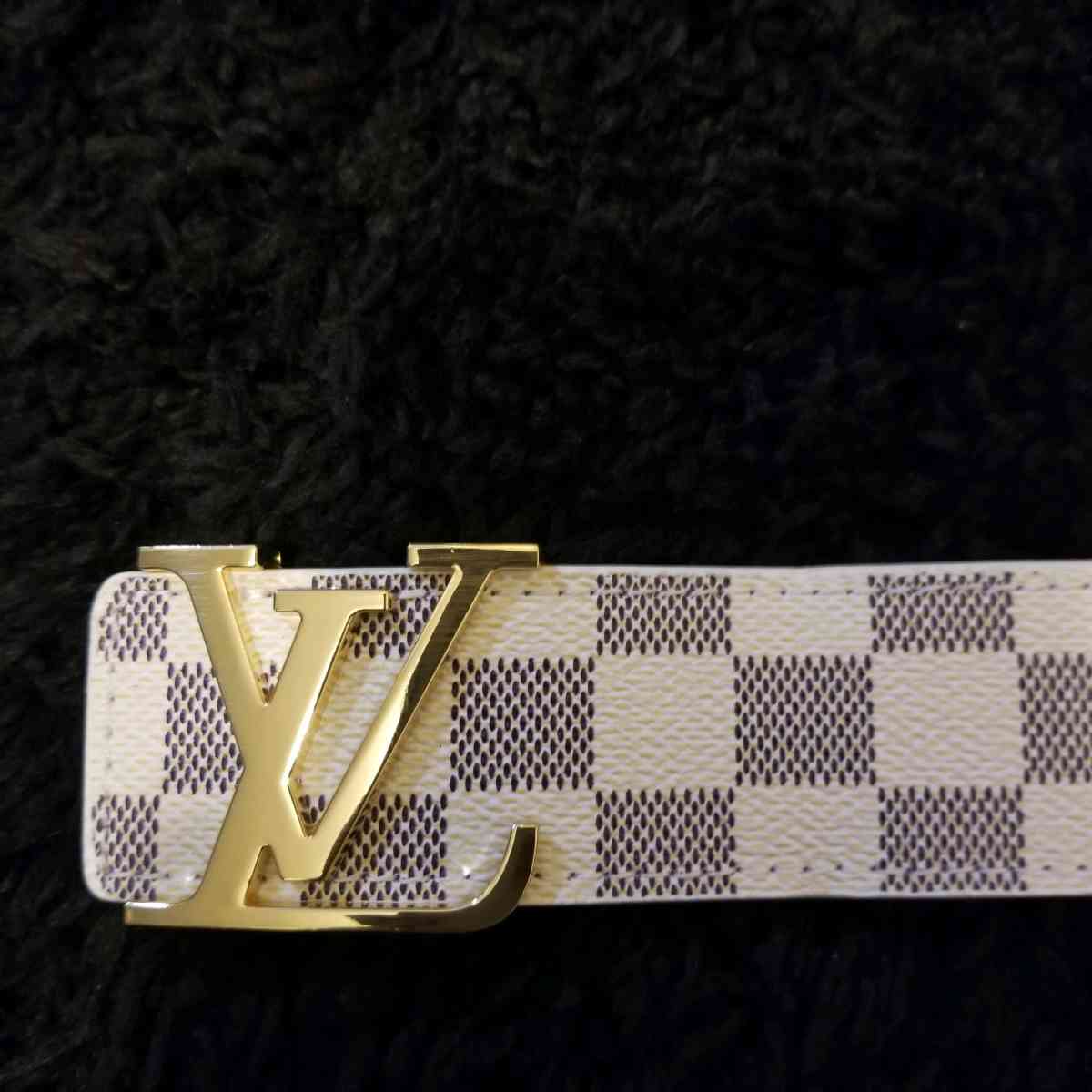 Designer Belt White