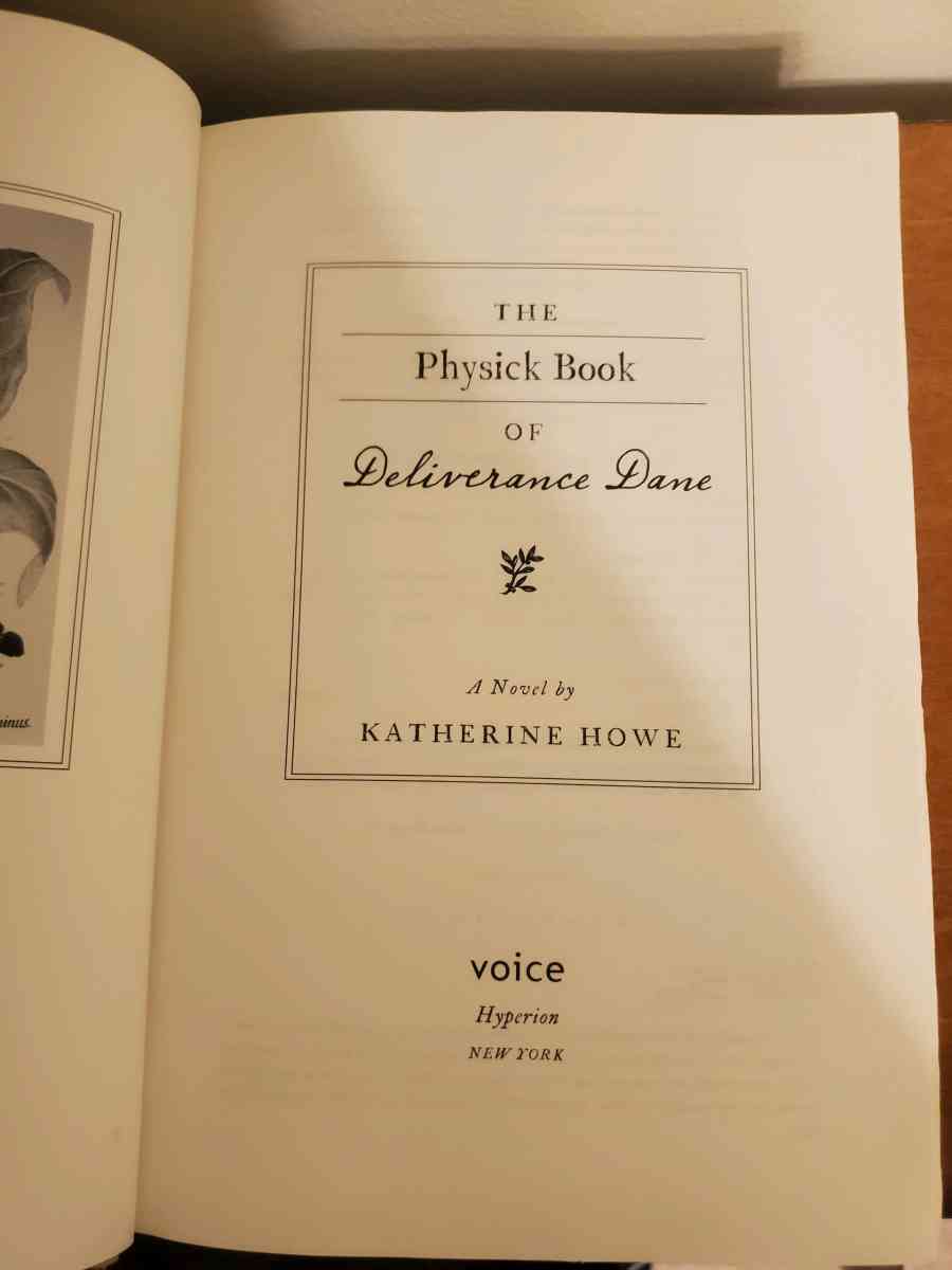 The Physick Book of Deliverance Dane by Katherine Howe - Anoka, Minnesota - FleaMarketBay
