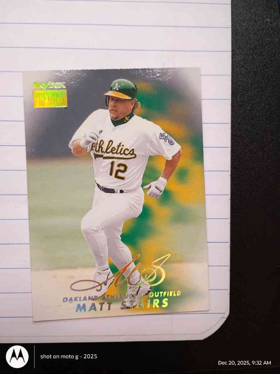 Matt Stairs card 187