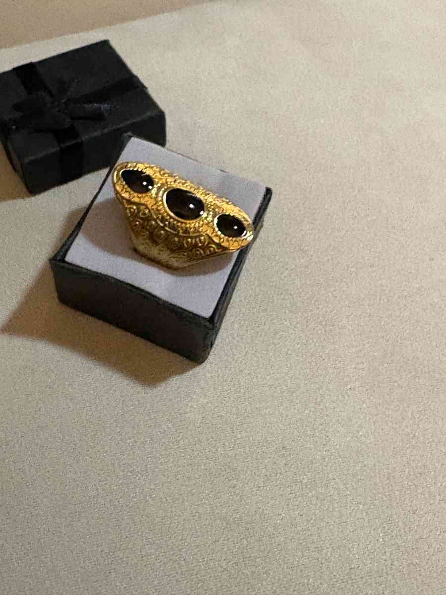 anillo oro laminado size 7 stainless steel