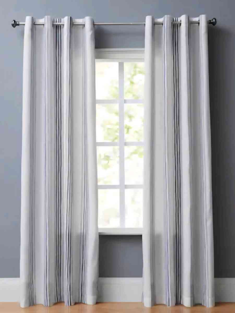 Holderness Light Filtering Curtains Panel Set 4  84 x 54 - Rio Rancho, New Mexico - FleaMarketBay