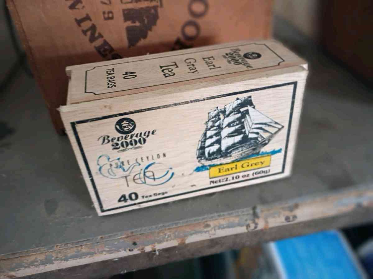 Antique TeaBagBox A Big Antique Sketchbook Not Sure 3rd Item