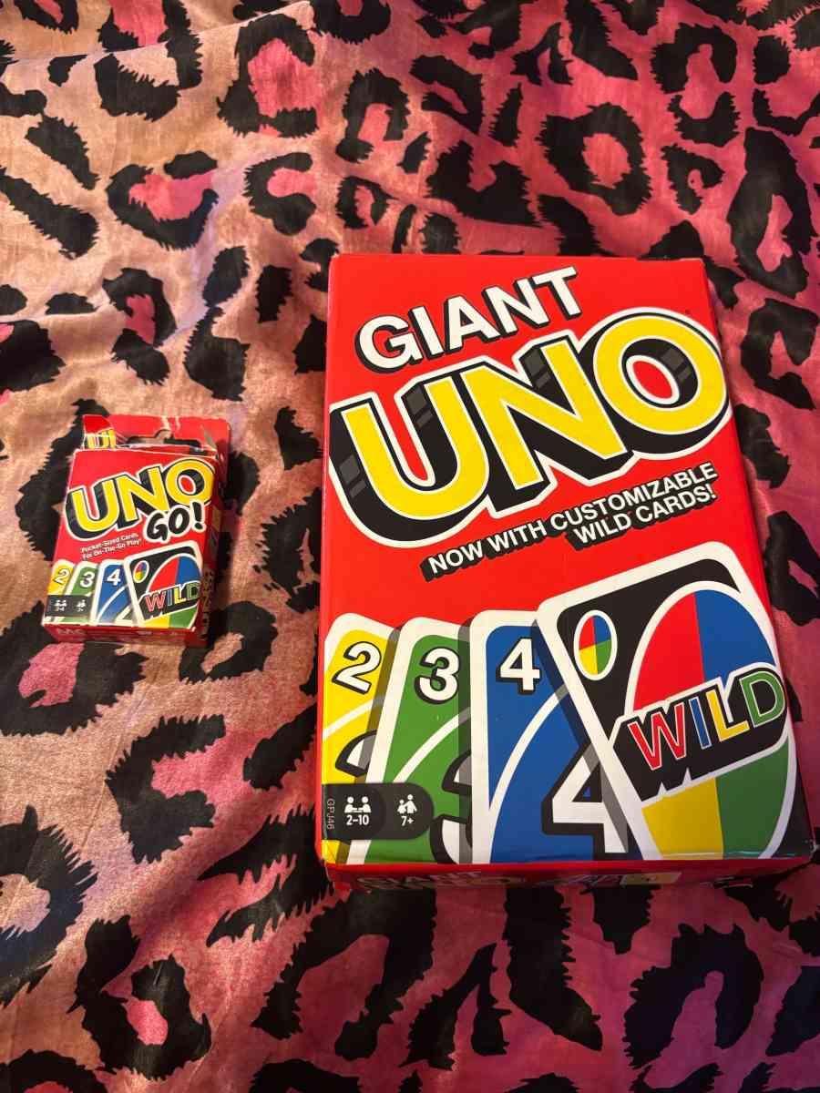 Giant uno cards - Baltimore, Maryland - FleaMarketBay