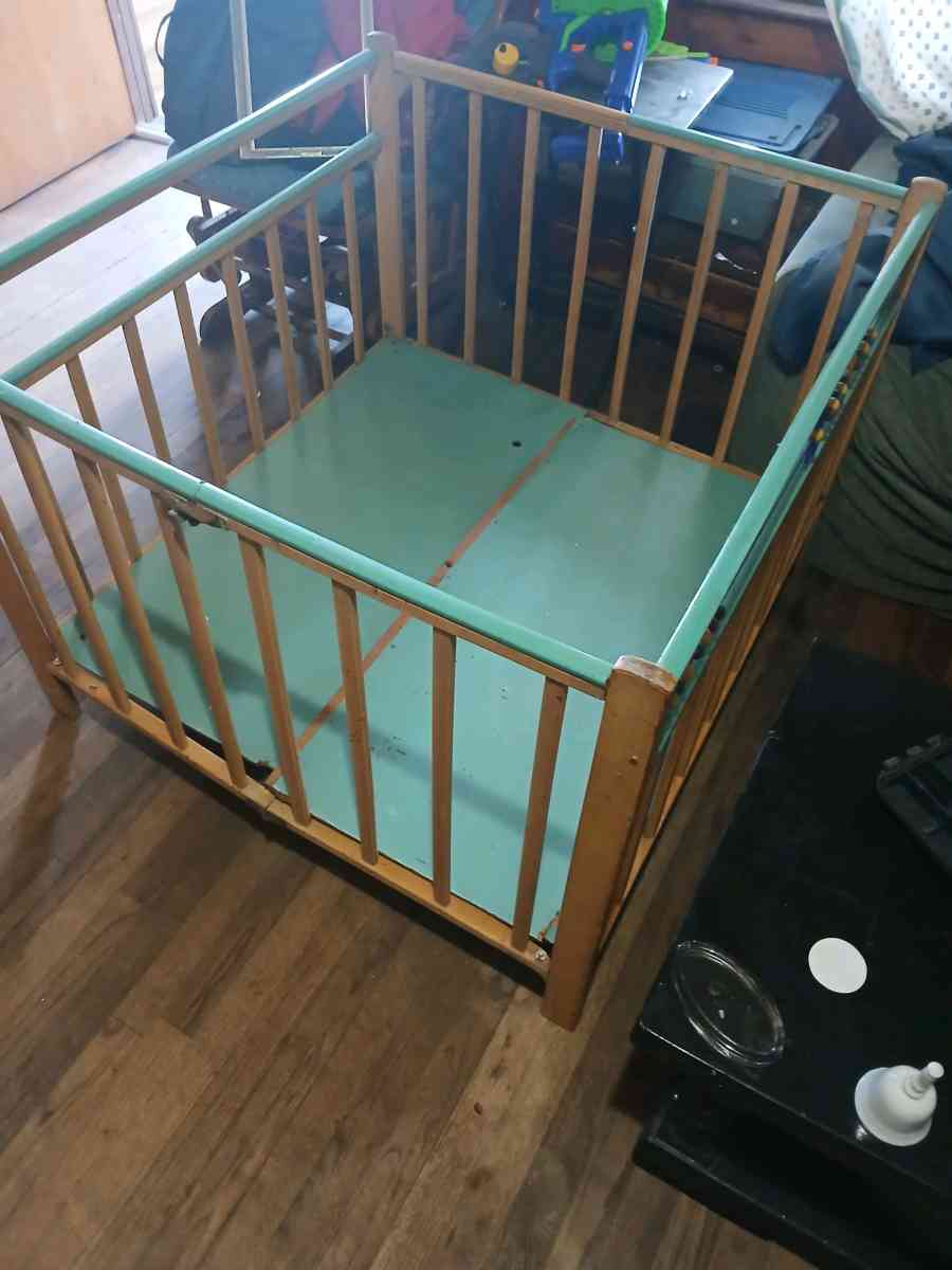 antique baby play pin