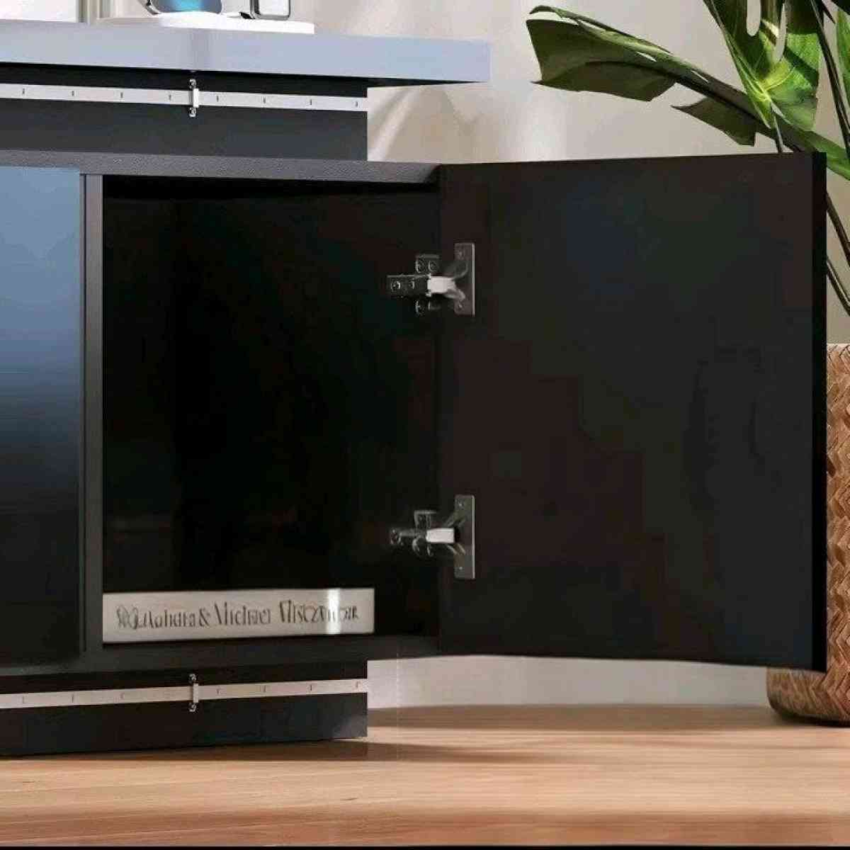 fireplace TV STAND standstand for 85 in TVs with 40in firepl