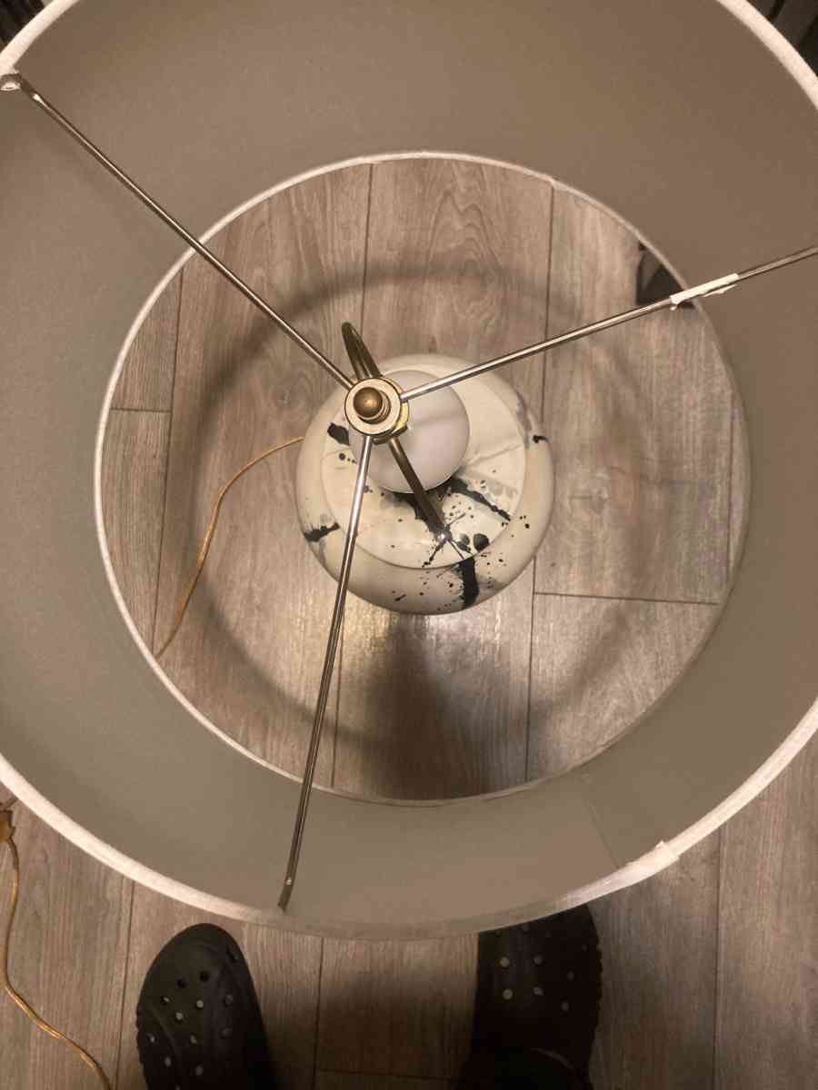 Abstract Design Table Lamp