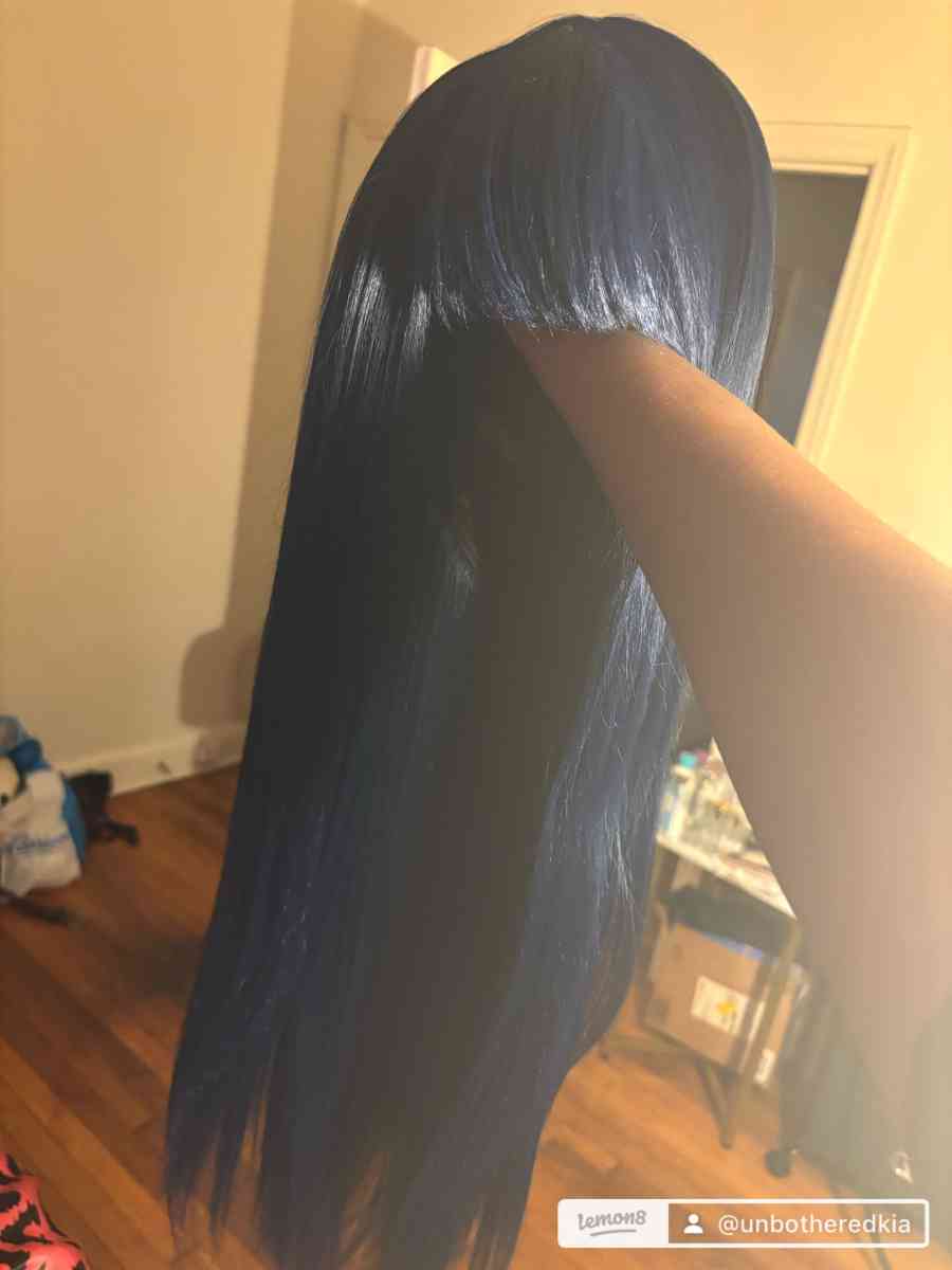 Blue bang wrap wig - Baltimore, Maryland - FleaMarketBay