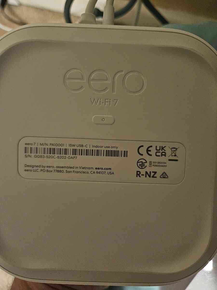 Eero 7 DuelBand Mesh wifi router 2 pack