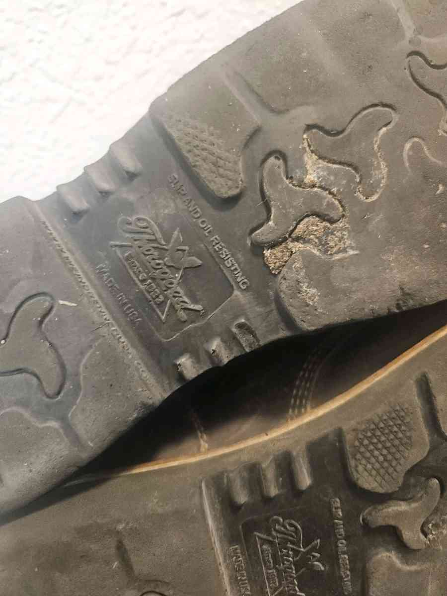 Thorogood Mens 8 Steel Toe Boots