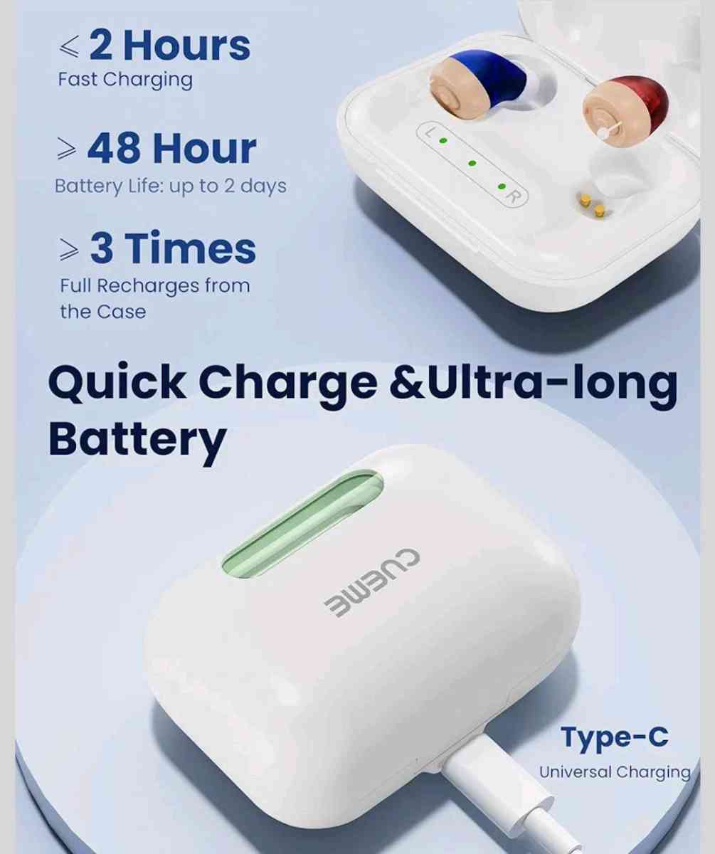 Audfonos OTC recargables