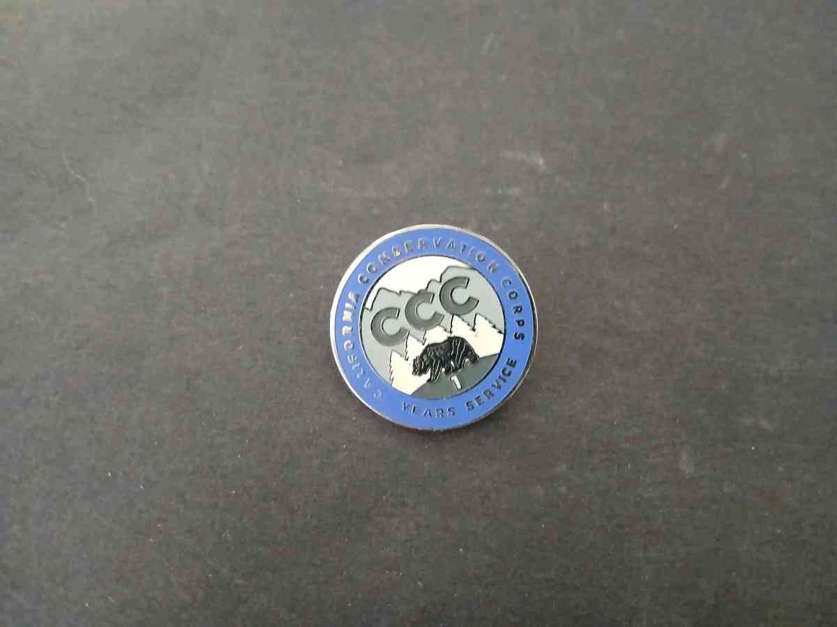 calif Conservation Corps Pins - Banning, California - FleaMarketBay