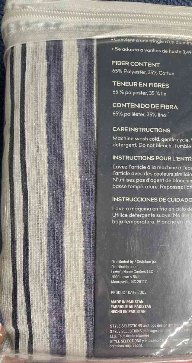 Holderness Light Filtering Curtains Panel Set 4  84 x 54 - Rio Rancho, New Mexico - FleaMarketBay