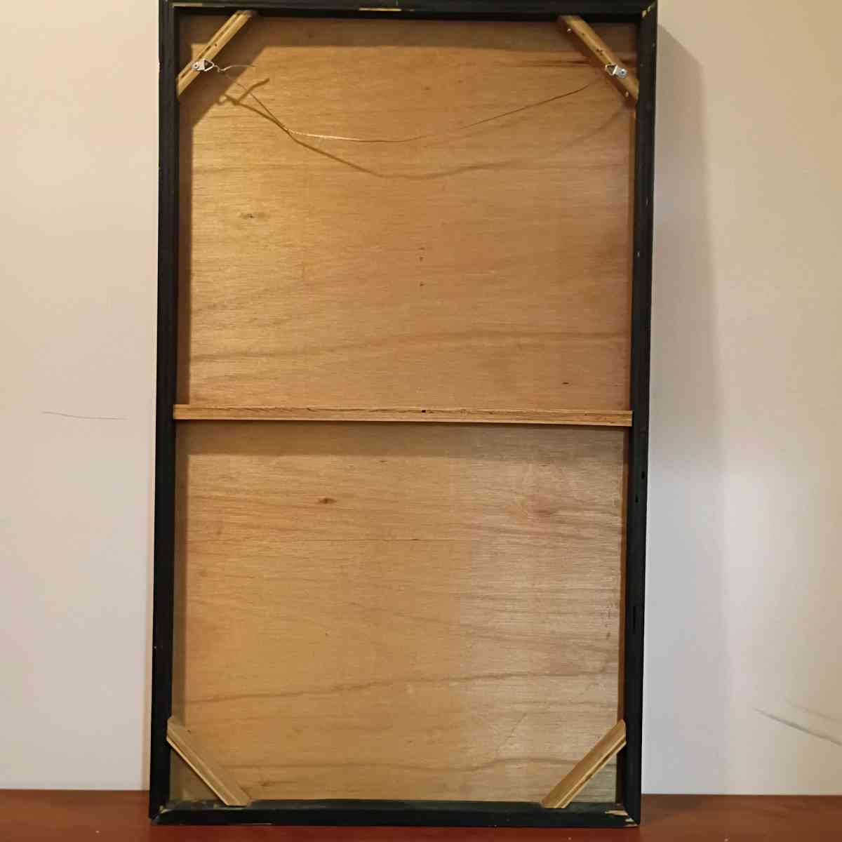 Rare Vintage Style French Waffle Poster Art  RITA SCHES Larg - Philadelphia, Pennsylvania - FleaMarketBay