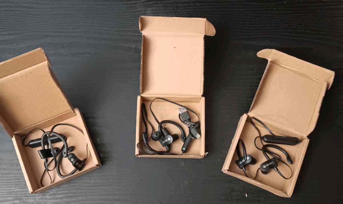 MUSIC WIRED NECK EARHOOK HEADSETS