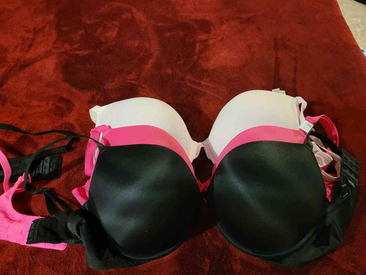 Victoria secret pink extreme push up bras