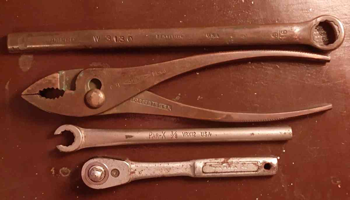Vintage Ampco Beryllium PAR X and New Britain Tools