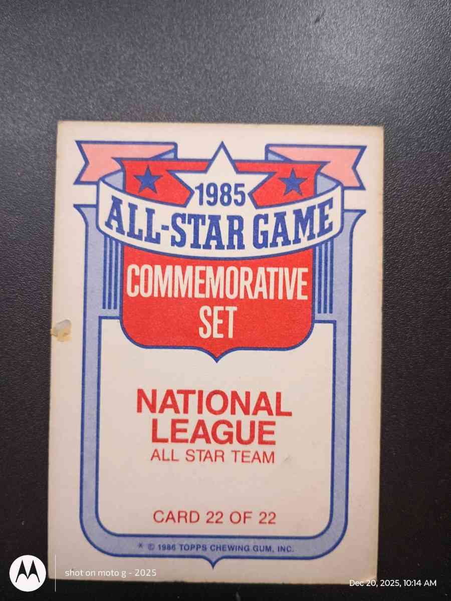 Nation League 1985 All Star Team