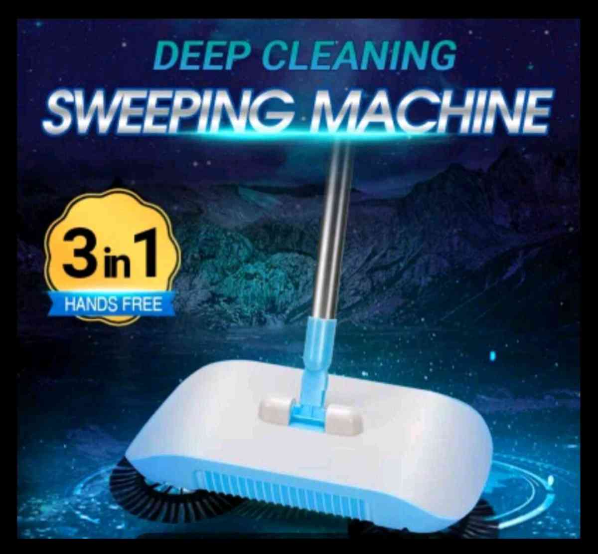 3 IN 1 SWEEPING BROOM MACHINE