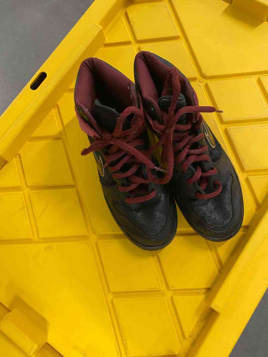 Nike dunks size9 bloody red velvet