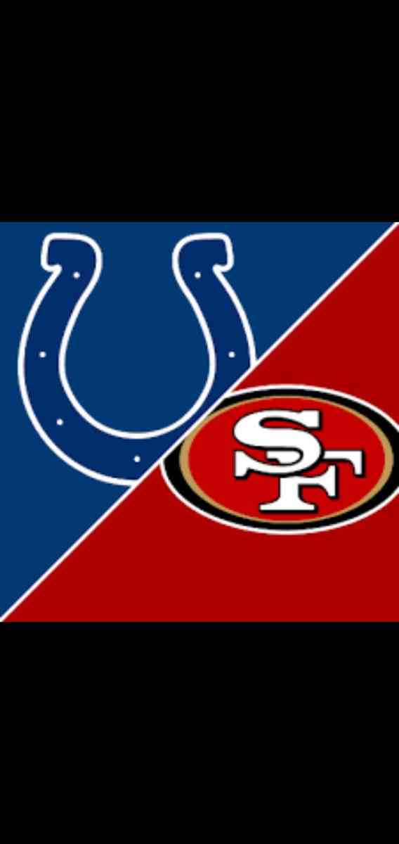 Colts 49ers Tickets - Indianapolis, Indiana - FleaMarketBay