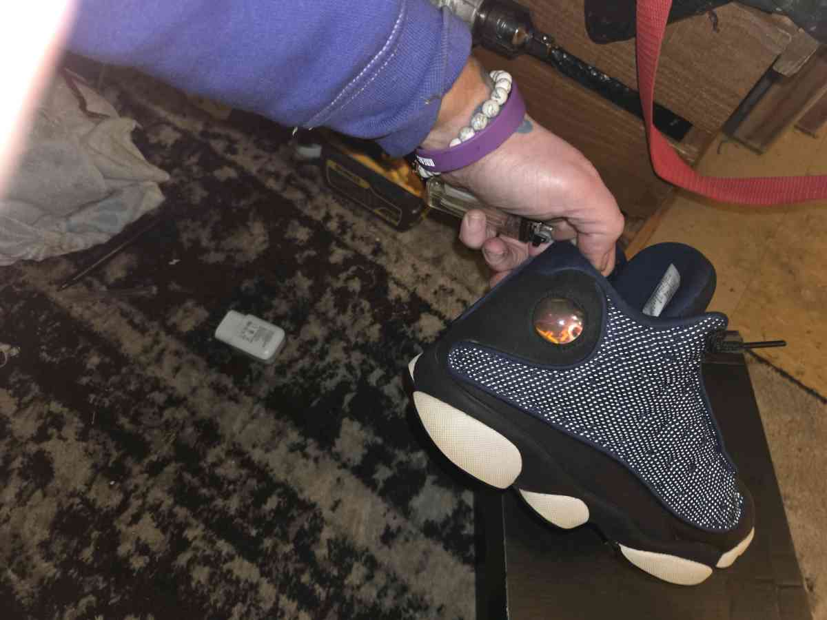 Brave Blue Air Jordan retro 13s