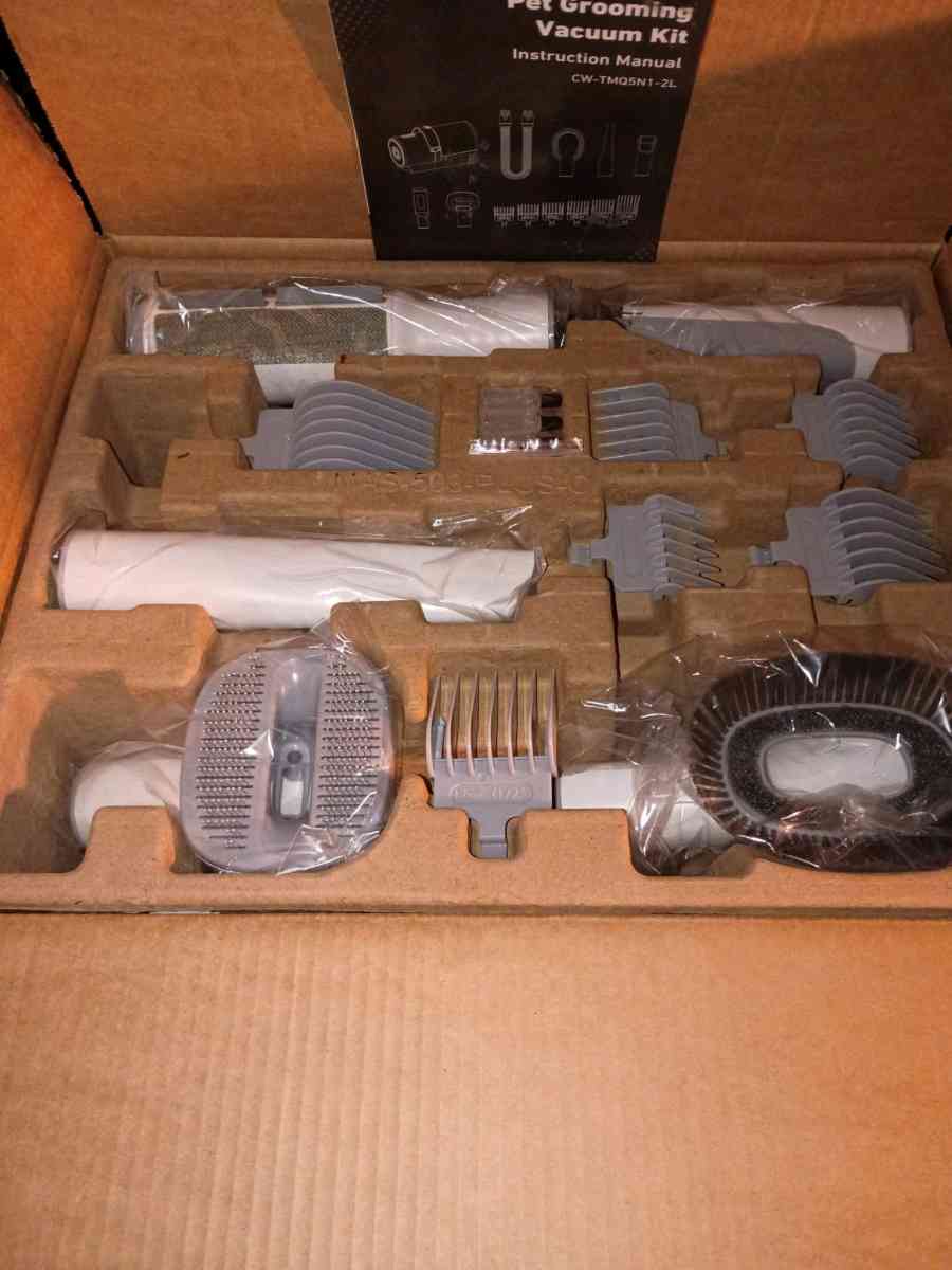 pet grooming vacuum kit
