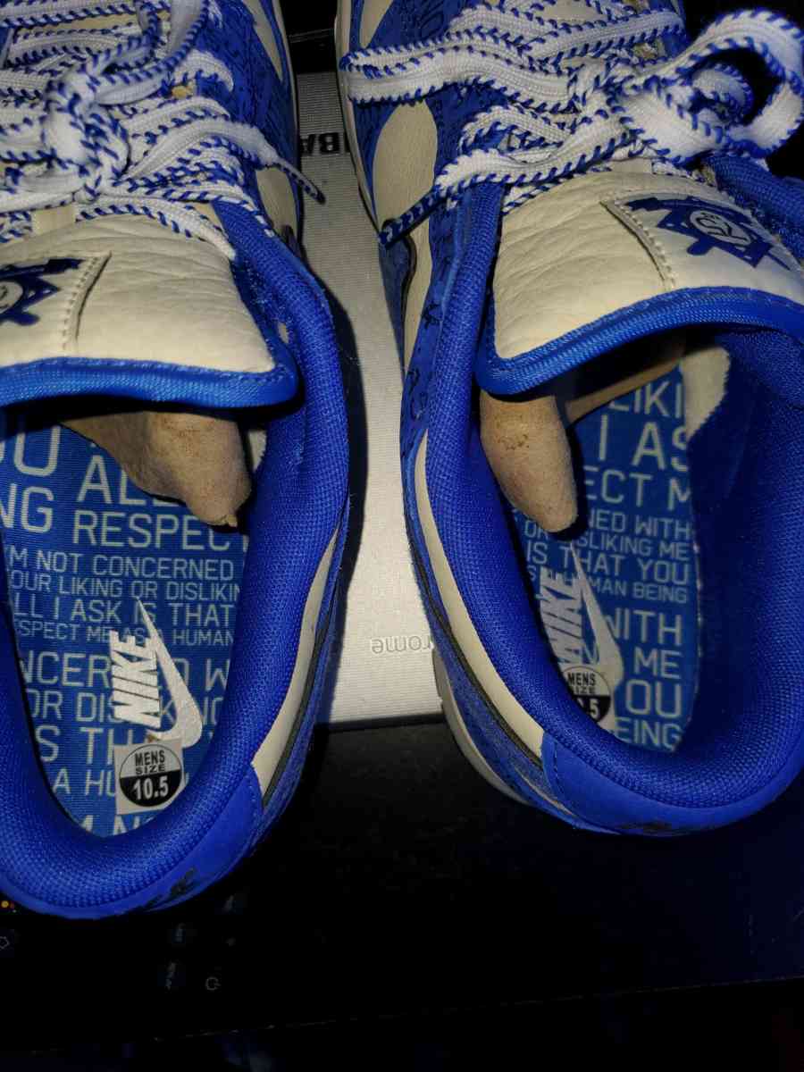 Jackie Robinson 75th anniversary Limited Edition Nike Dunks