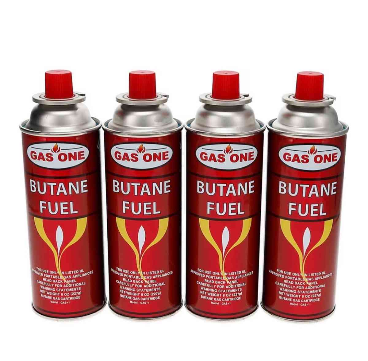 gas one butane fuel for portable camping stove four pack eac - Hackensack, New Jersey - FleaMarketBay