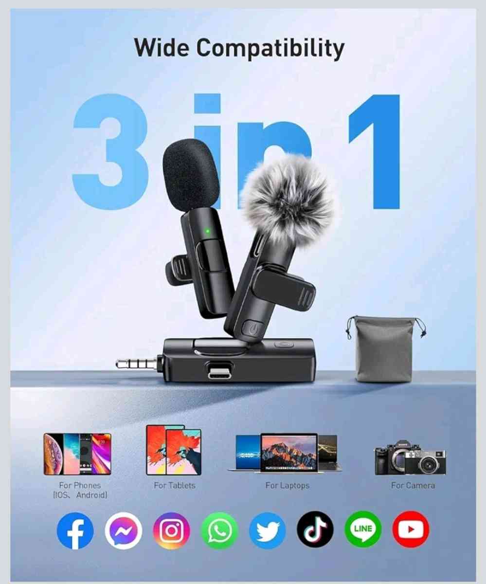 Micrfono 3 en 1 para iPhone
