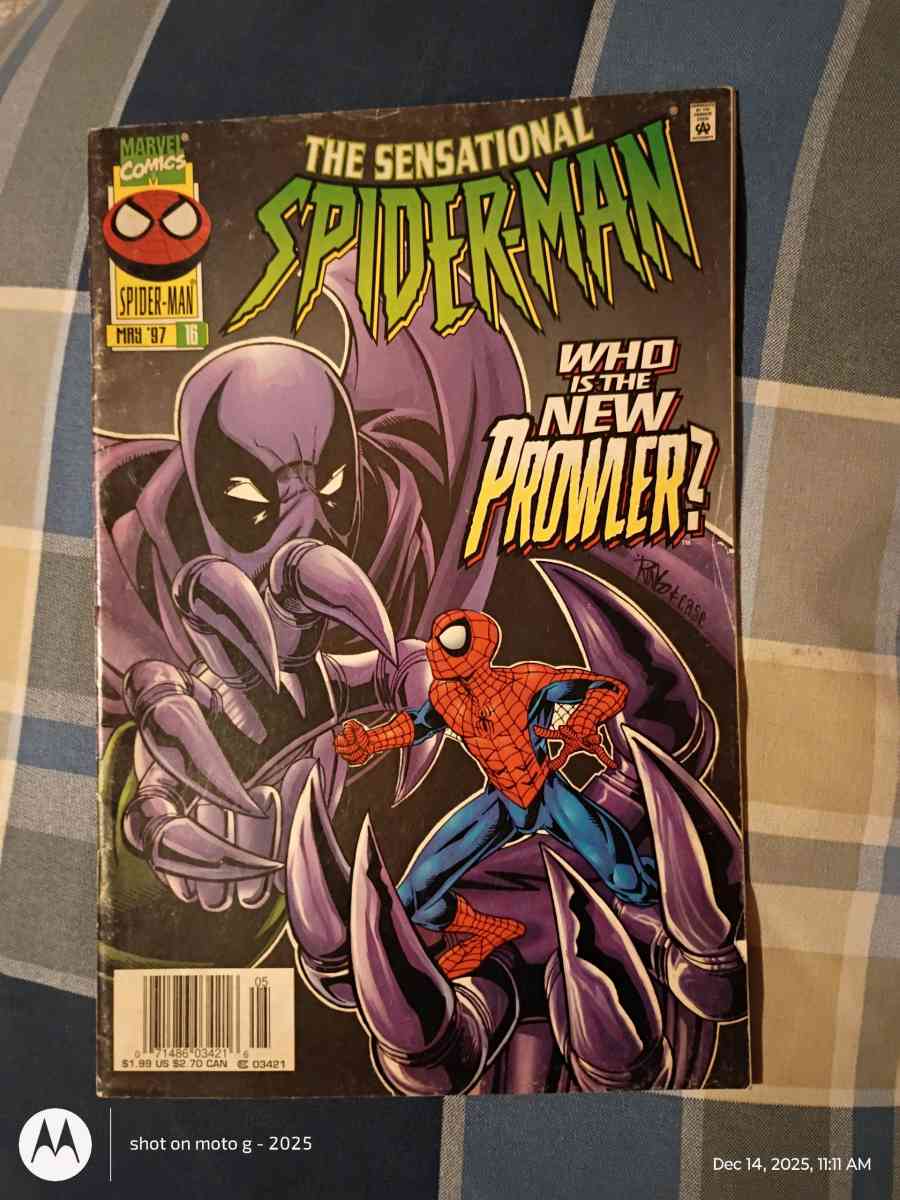 The Spider man Comic Book