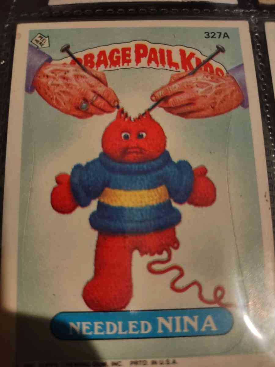 1985 1st Edition garbage pail kids cards
