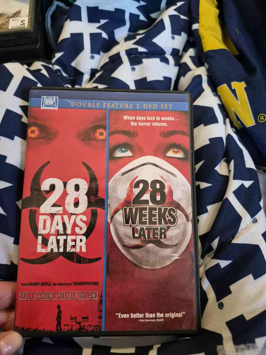 USED 28 Days Later 28 Weeks Later DVD