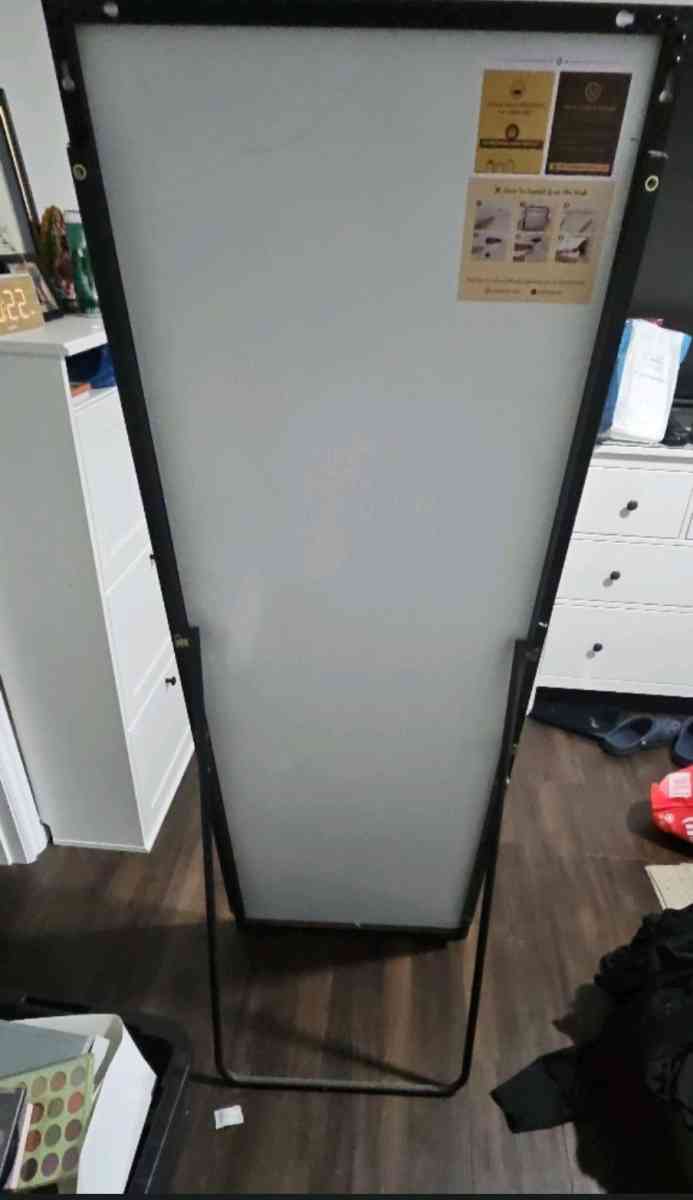 Large 66 x 22 FullLength Mirror  Stand or Wall Mount - Ontario, California - FleaMarketBay