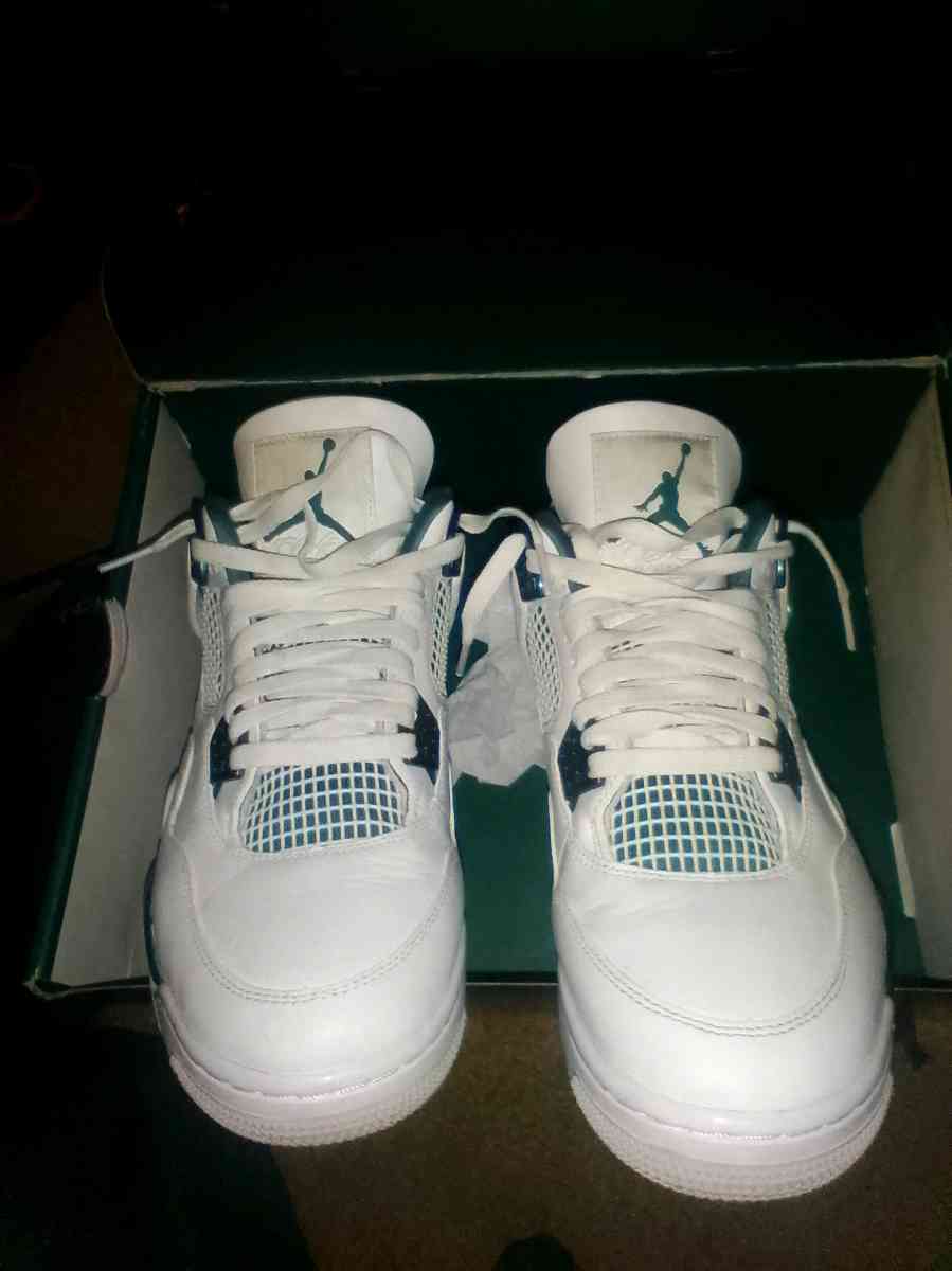 Air Jordan 4 stockx retros oxidized green