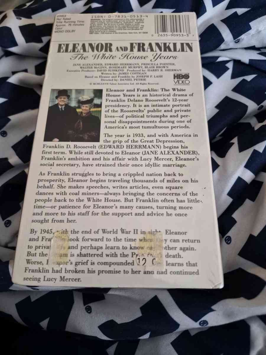 BRAND NEW SEALED Eleanor and Franklin The White House Years