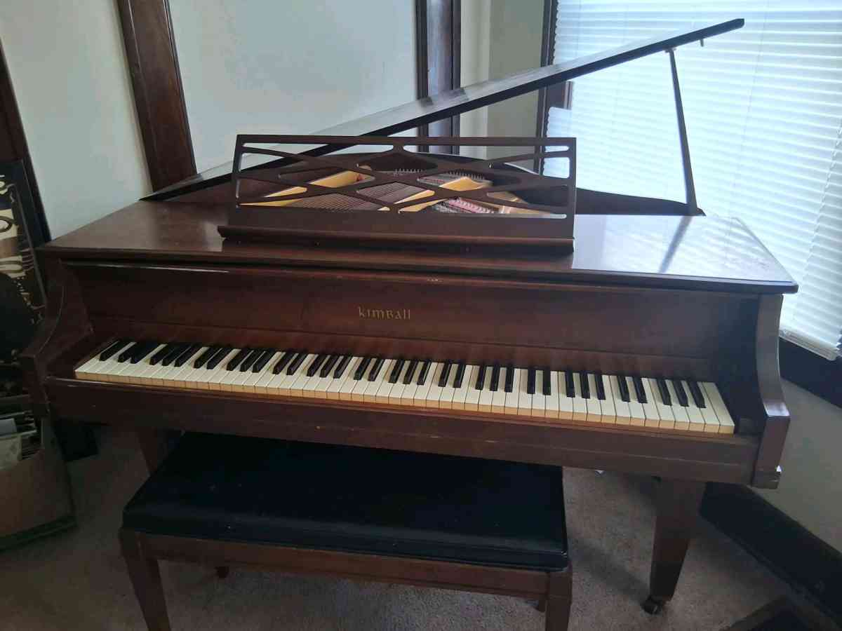 Kimball baby grand piano