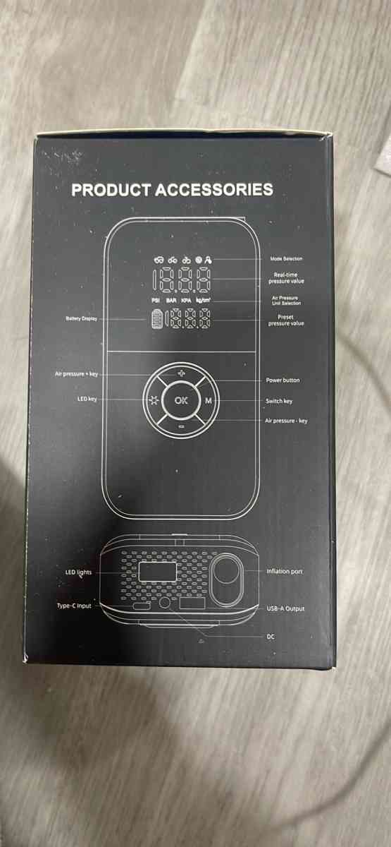 Tire Inflator Portable Air Compressor