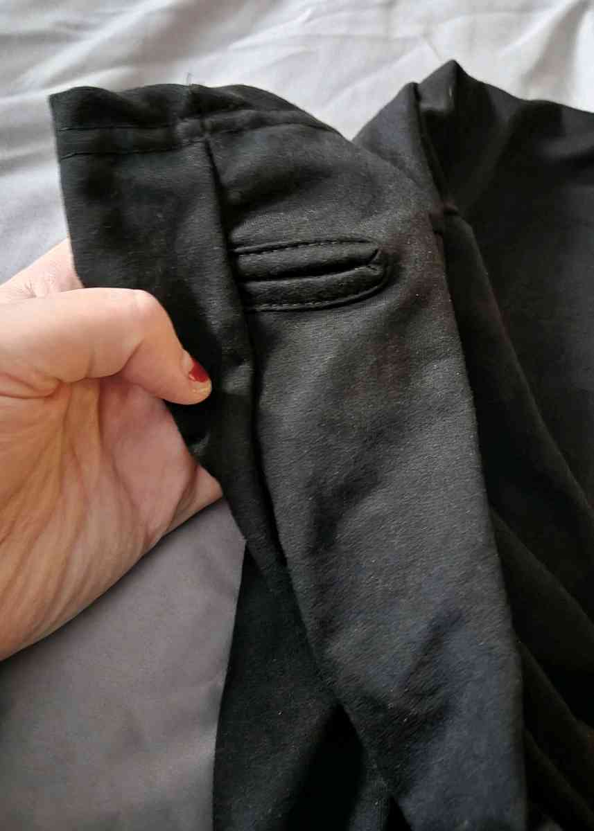 NWOT black LOVE funnelneck hoodie with paw print size XL