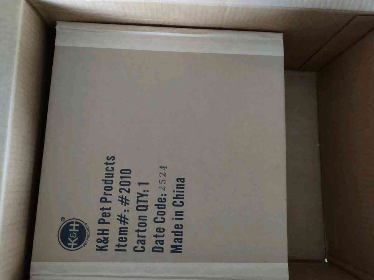 KH Pet Products ThermalBowl Heated Water Bowl for Cats  Dogs