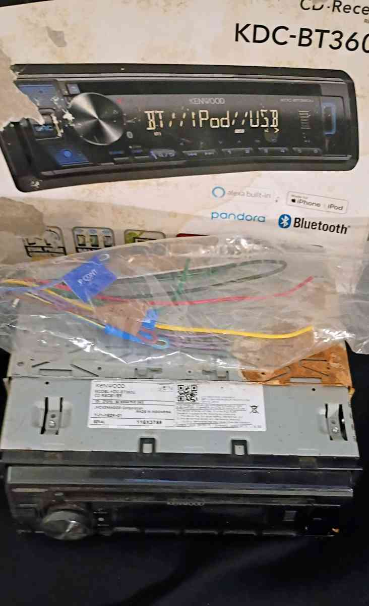 Kenwood KDBT360U car stereo