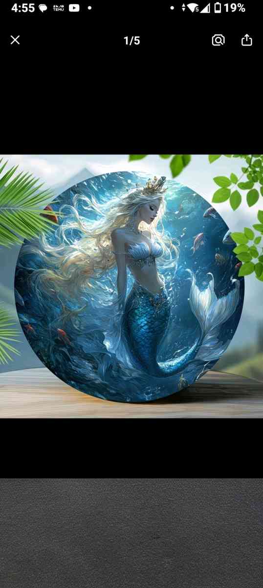 Metal Mermaid Decor - Palm Bay, Florida - FleaMarketBay
