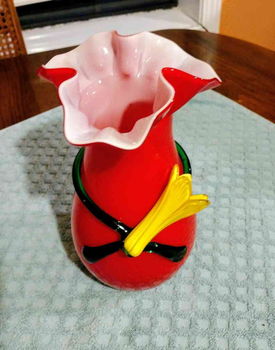 Murano Glass 1960s Hand Blowen