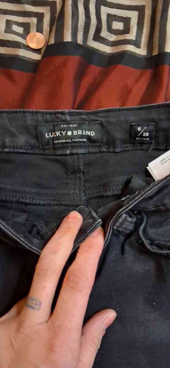 Black Jeans Lucky Brand
