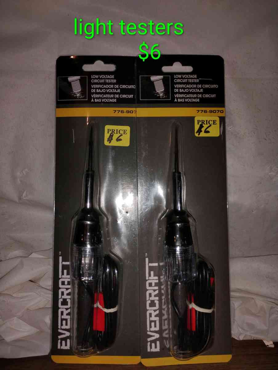 two new circuit testers