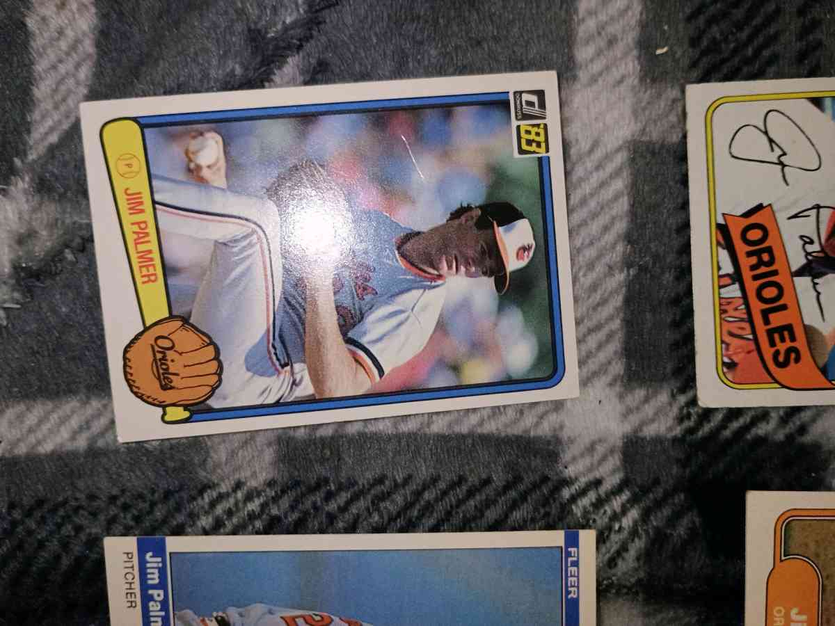 jim palmer including rookie card